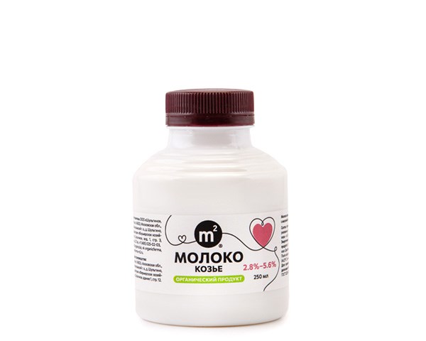 Молоко козье 2,8-5,6% пастеризованное, Ферма М2, 250 мл 359791571 - фото 14697