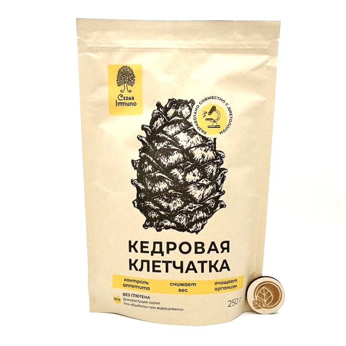 Кедровая клетчатка, Сибирский Кедр, 250 г 7009