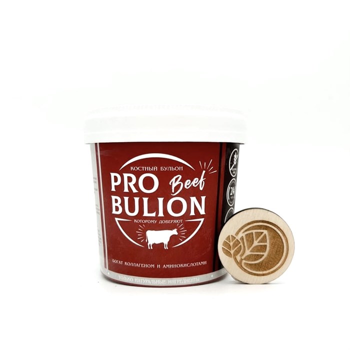 Бульон костный говяжий замороженный, Pro Bulion, 300 мл 416487806