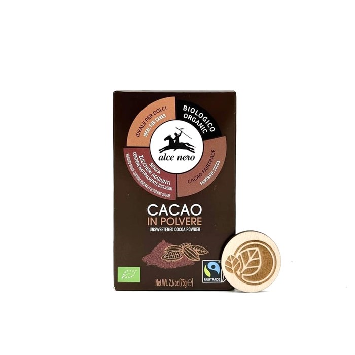 Какао-порошок, Alce Nero, 75 г 377794992