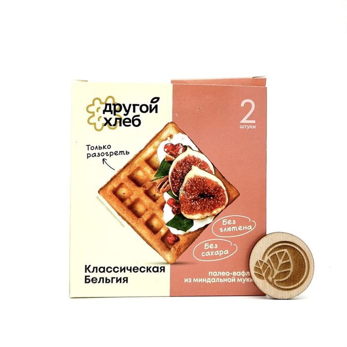 Палео вафли Классические, Другой Хлеб, 110 г 437740715