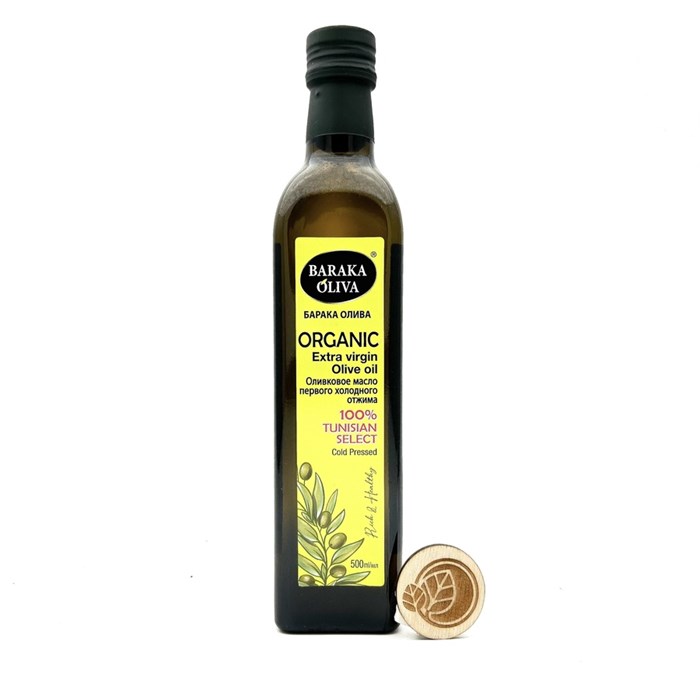 Масло оливковое первого холодного отжима, BARAKA OLIVA, 500 мл 7378
