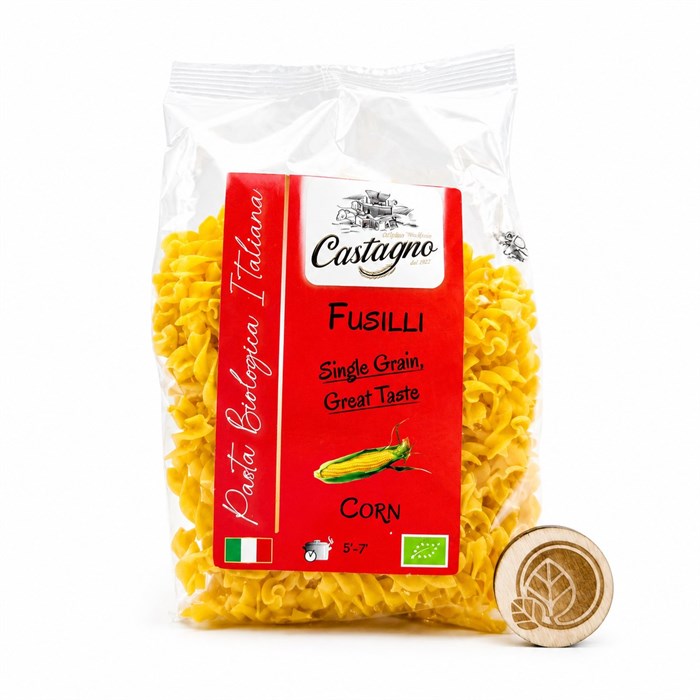 Итальянская паста Fusilli из кукурузы, Castagno, 250 г 7545