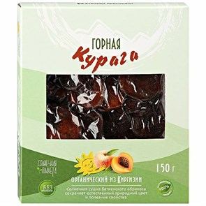 Горная курага BIO, SUN PLANET ORGANIC, 150 г 364145914