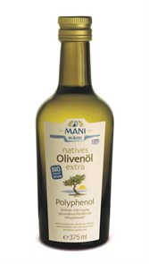 Оливковое масло Extra Virgin, Polyphenol, MANI, бутылка 0,375 л 359807792