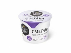 Сметана 15%, Углече Поле, 250 г 342551593