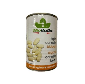 Фасоль белая консервированная, Bioitalia, 400 г 636007283