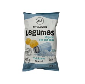 Снек из кукурузы и нута с солью "Legumes", McLLOYD’S, 35 г 6720