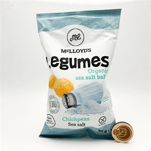 Снек из кукурузы и нута с солью "Legumes", McLLOYD’S, 35 г 6720