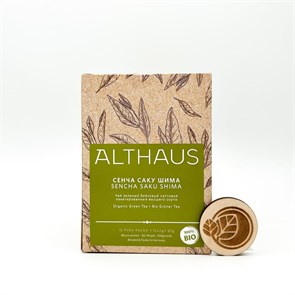 Чай зелёный пакетированный Сенча Саку Шима, ALTHAUS, 15*2 г 7040