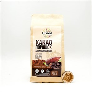 Какао-порошок алкализованный, UFood market, 500 г 7087