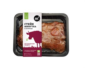 Стейк Минутка в маринаде, Ферма М2, 400 г 7111