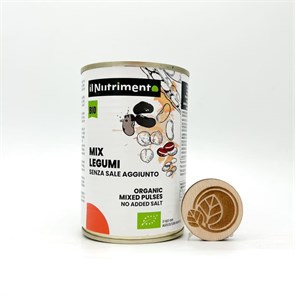 Смесь из бобовых консервированная без сахара и соли, Probios, 400 г 7120