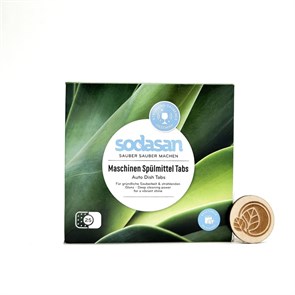 Таблетки для посудомоечных машин, SODASAN, 25 шт (625 г) 545104004