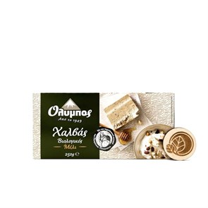 Халва тахинная (кунжутная) БИО с мёдом, без сахара, Olympos, 250 г 681852038