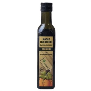 Масло тыквенное сыродавленное из органических семян, КФХ БиоТория, 250 мл 7196