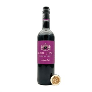 Вино красное полусухое безалкогольное Merlot, CARL JUNG, 750 мл 593402166