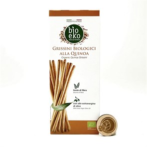 Хлебные палочки-гриссини с киноа, Bio Eko, 125 г 418801295