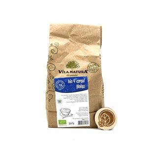 Хлопья микс мультизерновые 4-злаковые БИО, VILA NATURA, 500 г 419154834