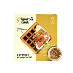 Палео вафли из батата, Другой Хлеб, 160г 447198773