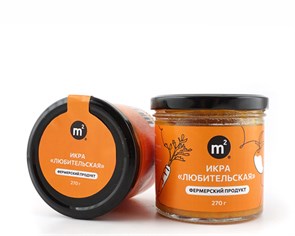 Икра Любительская овощная, Ферма М2, 270 г 406523352
