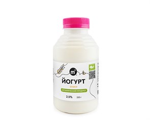 Йогурт питьевой коровий 2,5% со злаками, Ферма М2, 330 г 359793429