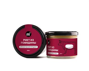 Риет из говядины, Ферма М2, 200 г 7523