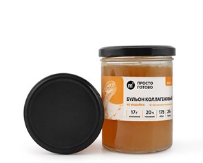 Бульон костный коллагеновый из индейки, Ферма М2, 350 г 7536