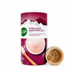Соль гималайская розовая мелкая, 4Life, 250 г 7552
