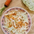 Капуста белокочанная с морковью в нарезке, Экоферма Васильки, 300 г 7247 - фото 15259