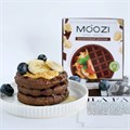 Фреш-вафли с бананом и какао без глютена замороженные, MOOZI, 100 г 7273