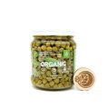 Горошек зелёный консервированный БЕЗ САХАРА в стеклянной банке, Organic Around, 450 г 418740534